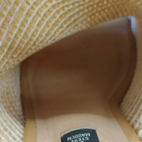 Steven Raffia Sweep Pump Natural Multi-10 - Picture 8 of 14